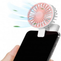 Mini Smartphone Tablet Clip Holding Rechargeable Fan