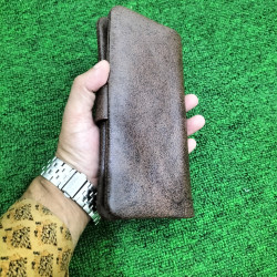 100% Leather Wallet & Mobile Purse And Card Holder