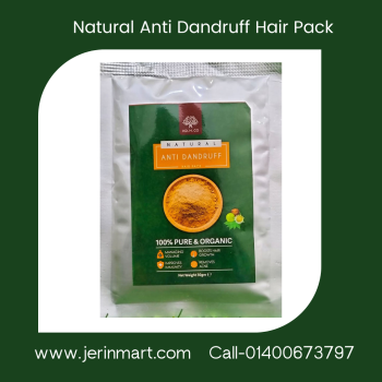 Natural Anti Dandruff Hair Pack