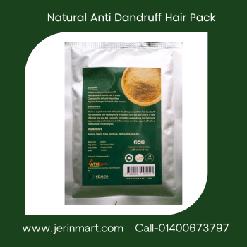 Natural Anti Dandruff Hair Pack