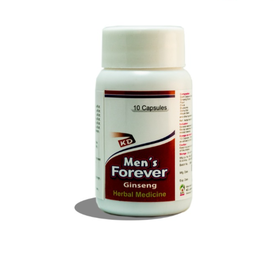 KD MEN’S FOREVER GINSENG (10 CAPSULES)