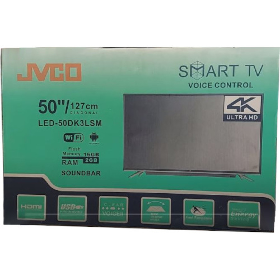 Jvco LED-50DK3LSM 50" Voice Control Smart Television Price in Bangladesh