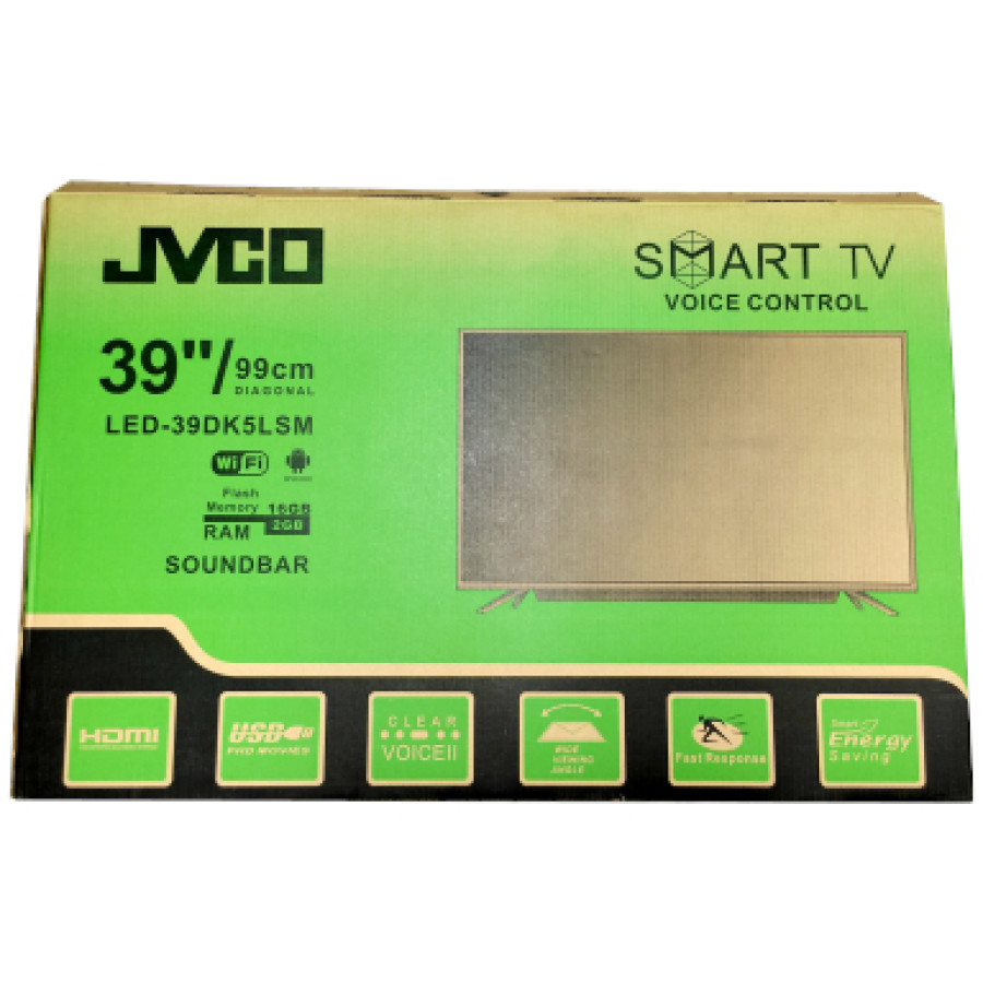 Jvco LED-39DK5LSM 39" Smart Voice Control TV