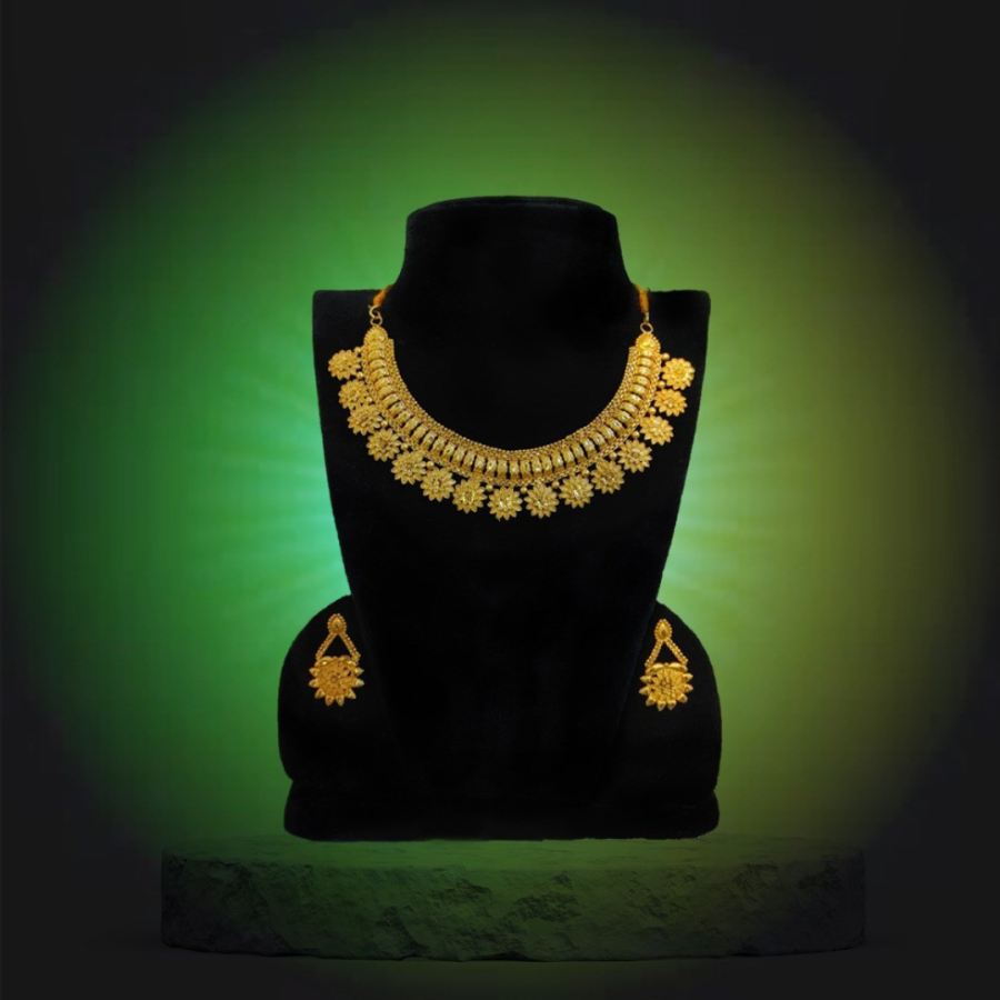 Gold Plated Necklace (3692)
