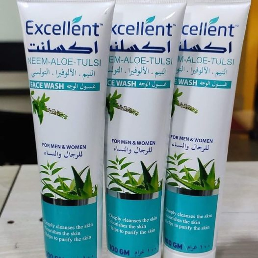 excellent neem alo tulse face wash