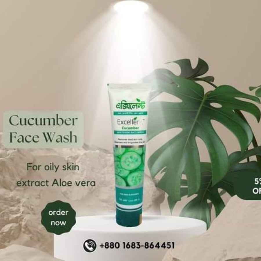 Excellent Cucumber Whitening Face Wash