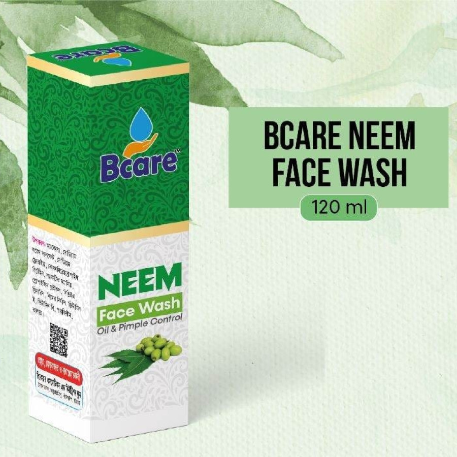 Bcare Neem Face Wash-120ml