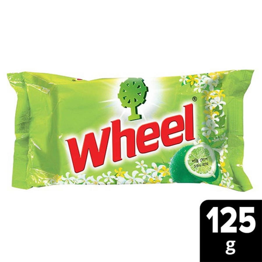 Wheel Laundry Soap 125gm