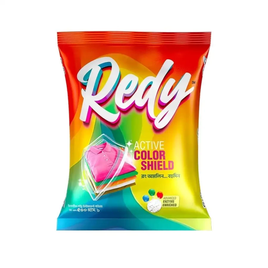 Redy Active Color Shield Detergent Powder 500gm