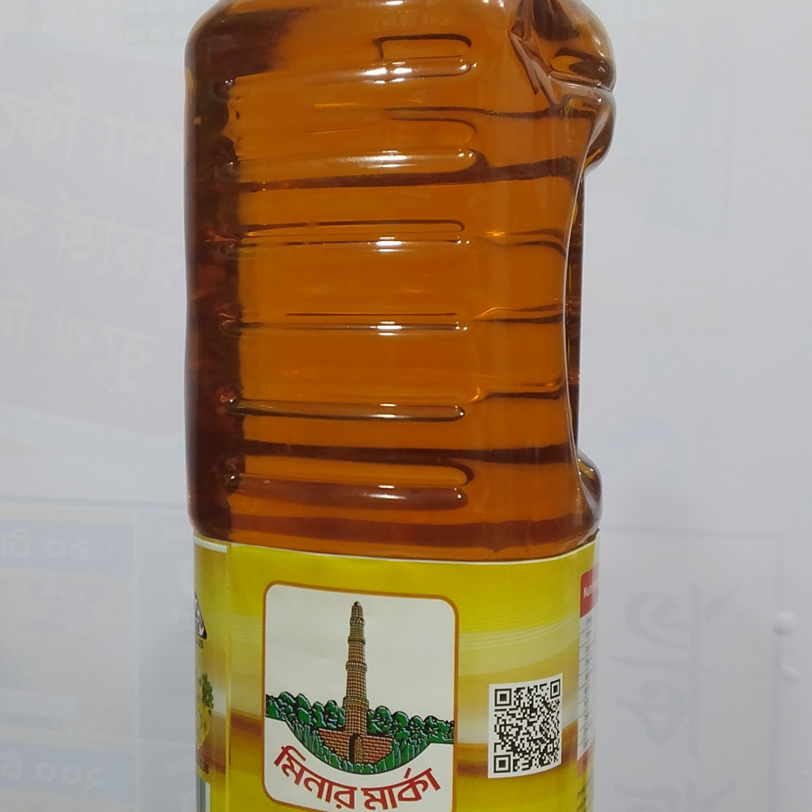 খাটি সরিষার তেল  ২ লিটার।