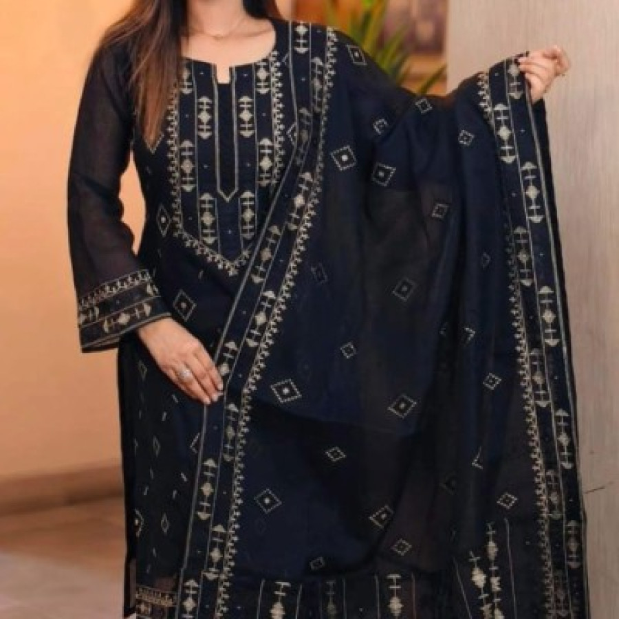 Premium Cotton 3 Piece