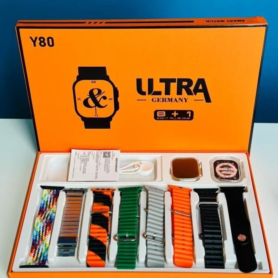 Y80 Ultra Smart Watch–8 in 1
