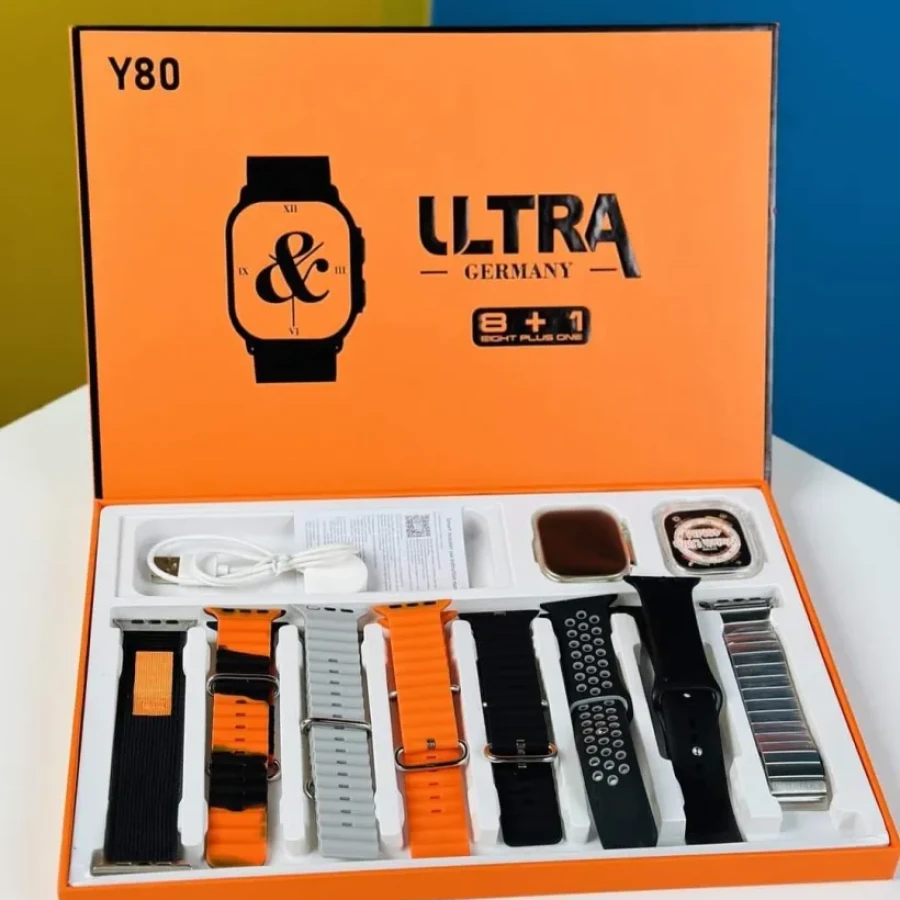 Y80 Ultra Smart Watch–8 in 1