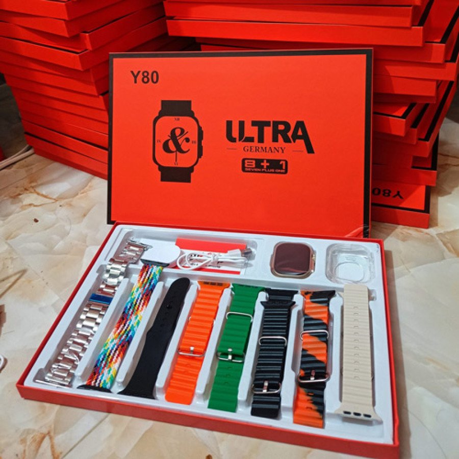 Y80 Ultra Smart Watch–8 in 1