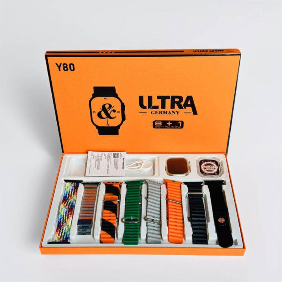 Y80 Ultra Smart Watch–8 in 1