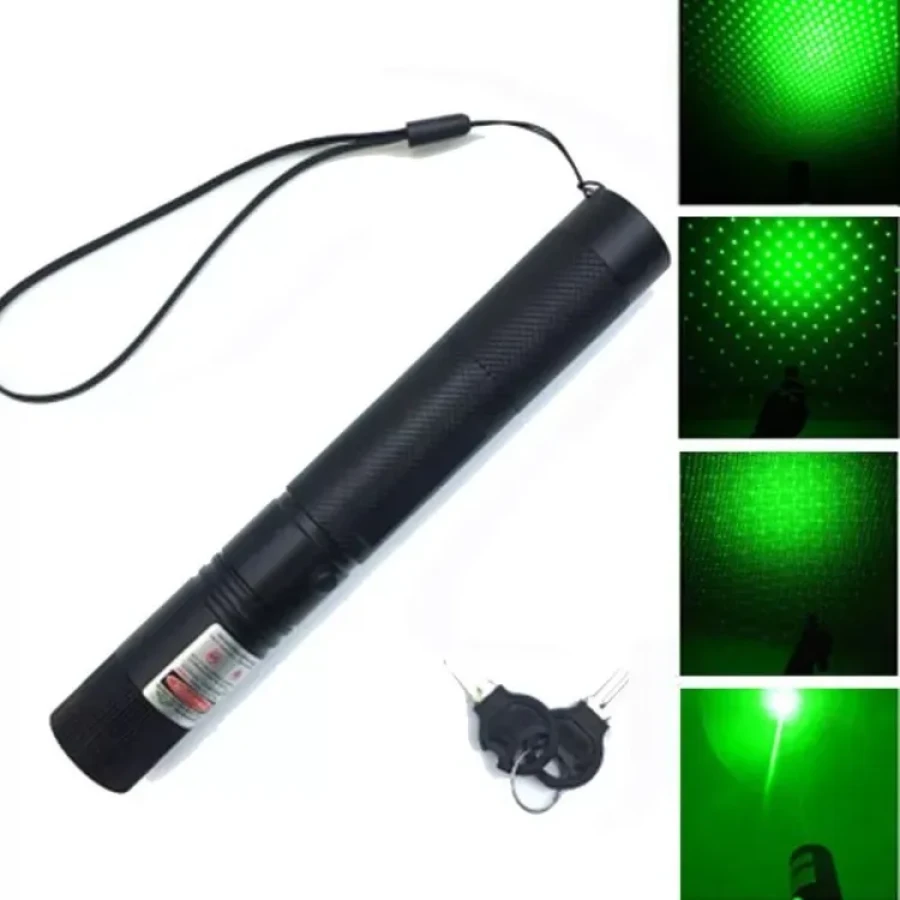 10 Mile 532nm Adjustable Focus Green Laser Pointer Beam Light Pen