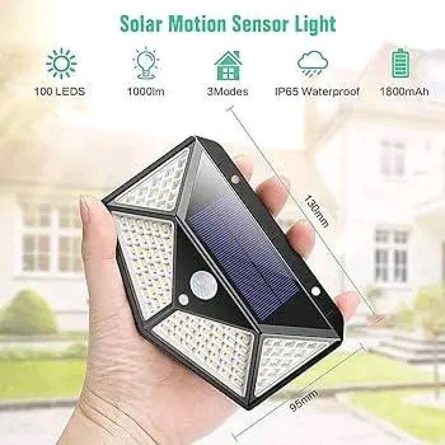 100 LED 4 Surface Solar Light