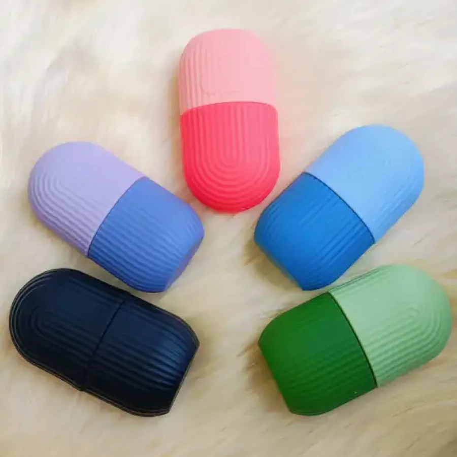 1pcs Ice Roller for Neck, Face & Eyes Massager | For Face and Eye Puffiness Random Colour