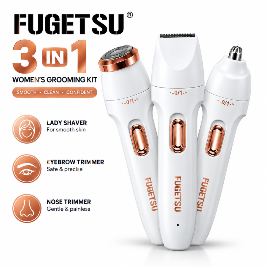 3 in 1 Rechargeable Women’s Razor Eyebrow Trimmer