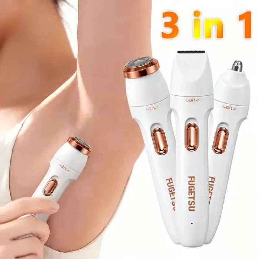 3 in 1 Rechargeable Women’s Razor Eyebrow Trimmer