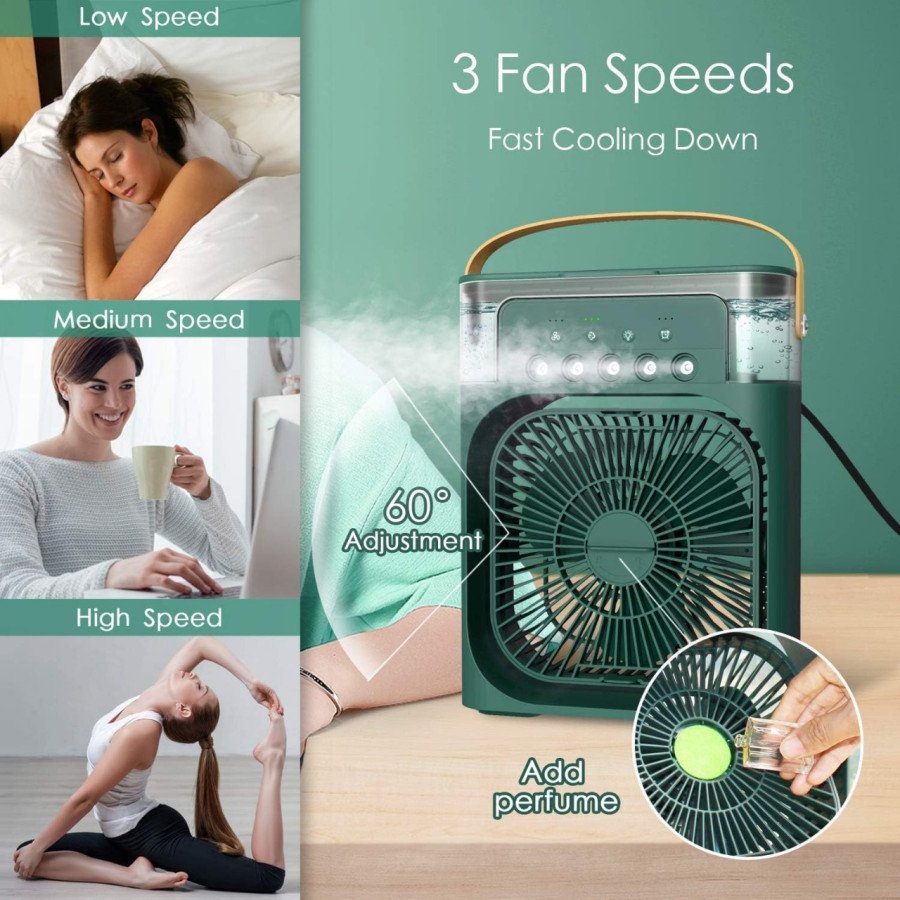 3-in-1 Extonic ET-C702 Air Cooling USB Fan – গরীবের এসি