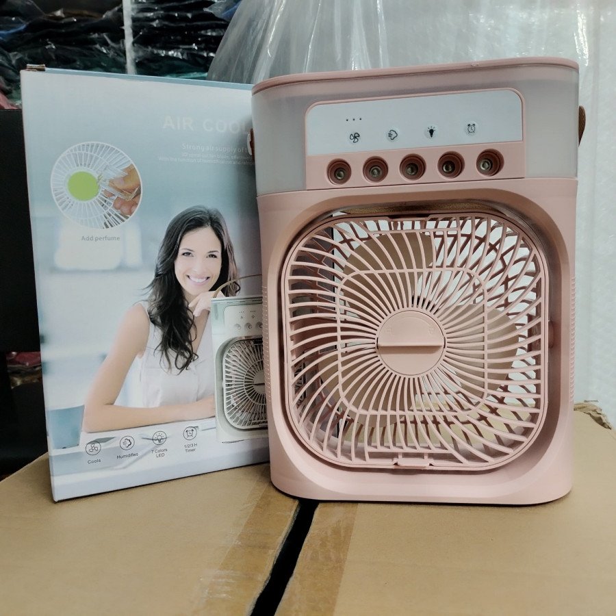 3-in-1 Extonic ET-C702 Air Cooling USB Fan – গরীবের এসি