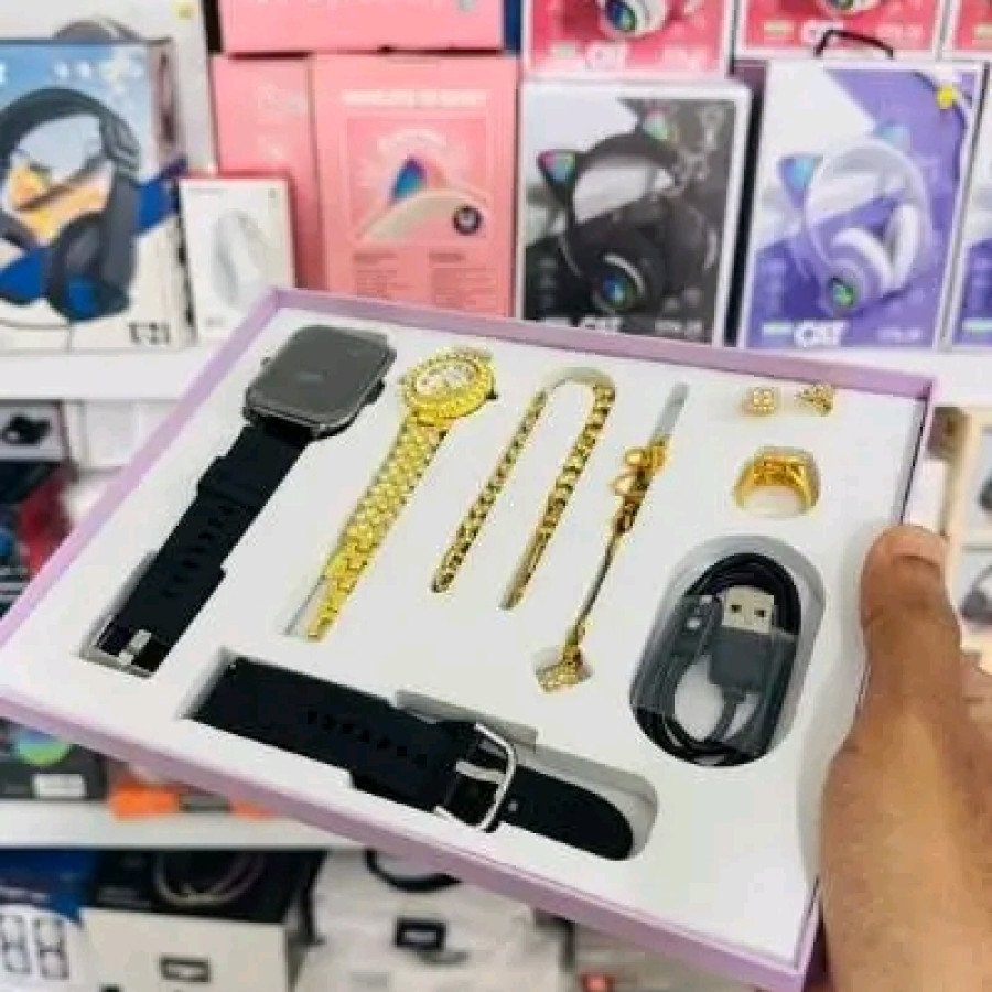 A58 Plus Smartwatch Gift Set