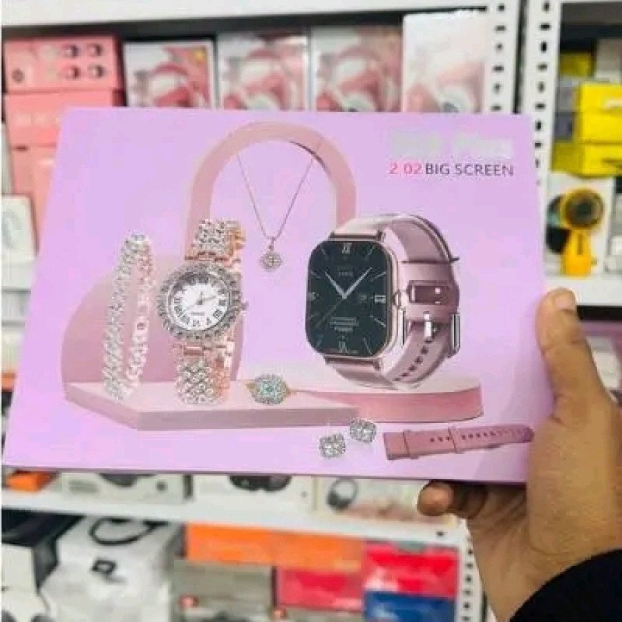 A58 Plus Smartwatch Gift Set