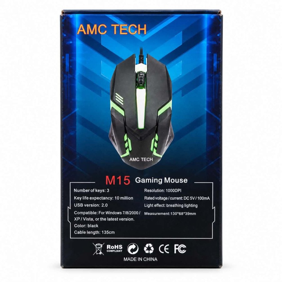 AMC TECH M15 Wired Gaming Mouse