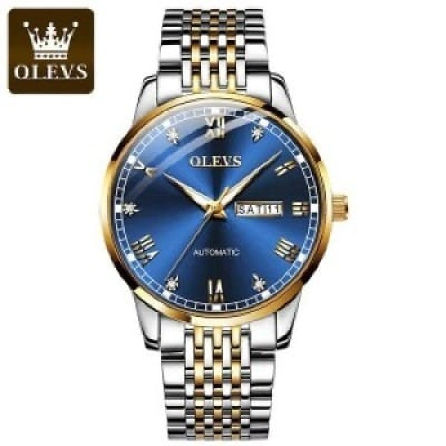 BINBOND & Olives Original Men’s Luxury Stainless Steel Most Demanding Watch For Men