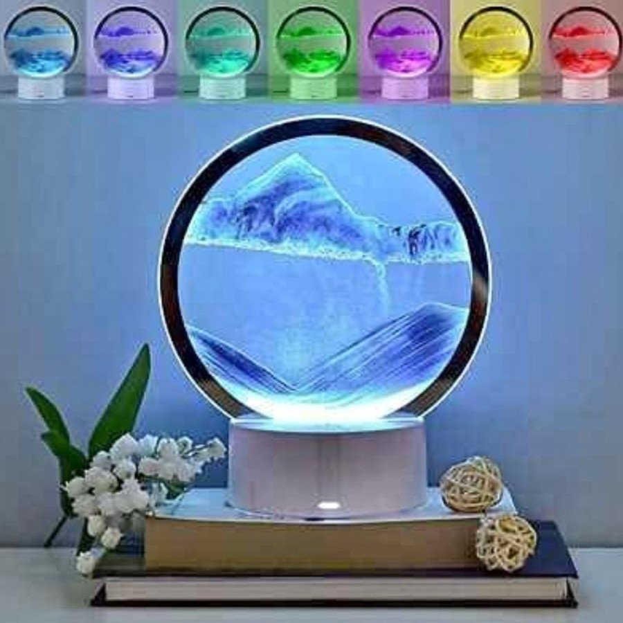 Dynamic Moving Sand Art Lamp