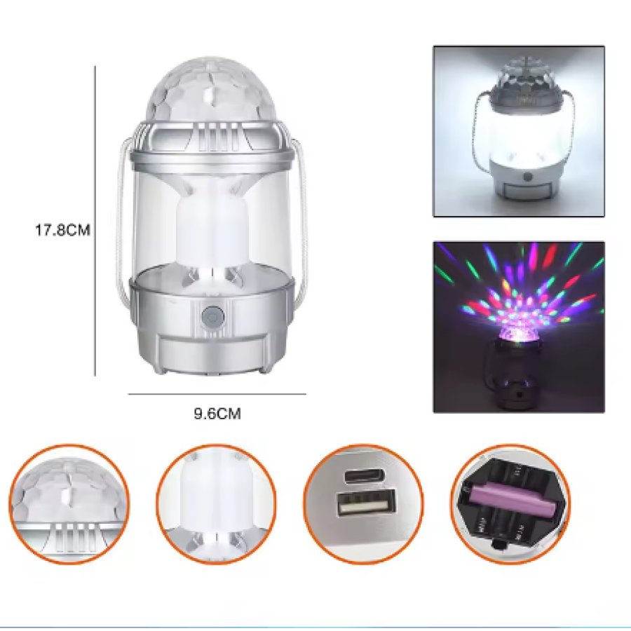 Factory Hiking Portable Emergency Hanging Lanterns Rechargeable Flashlight Tent Light Led Stage Lights Outdoor Led Camping Light