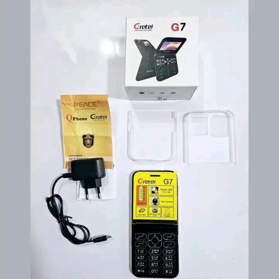 Gretel G7 Flip Folding Phone Dual D