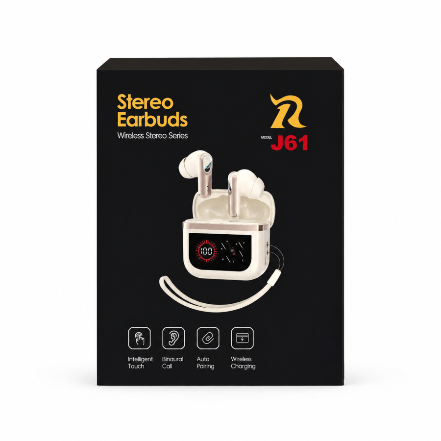 J61 High Quality Wireless Earbuds